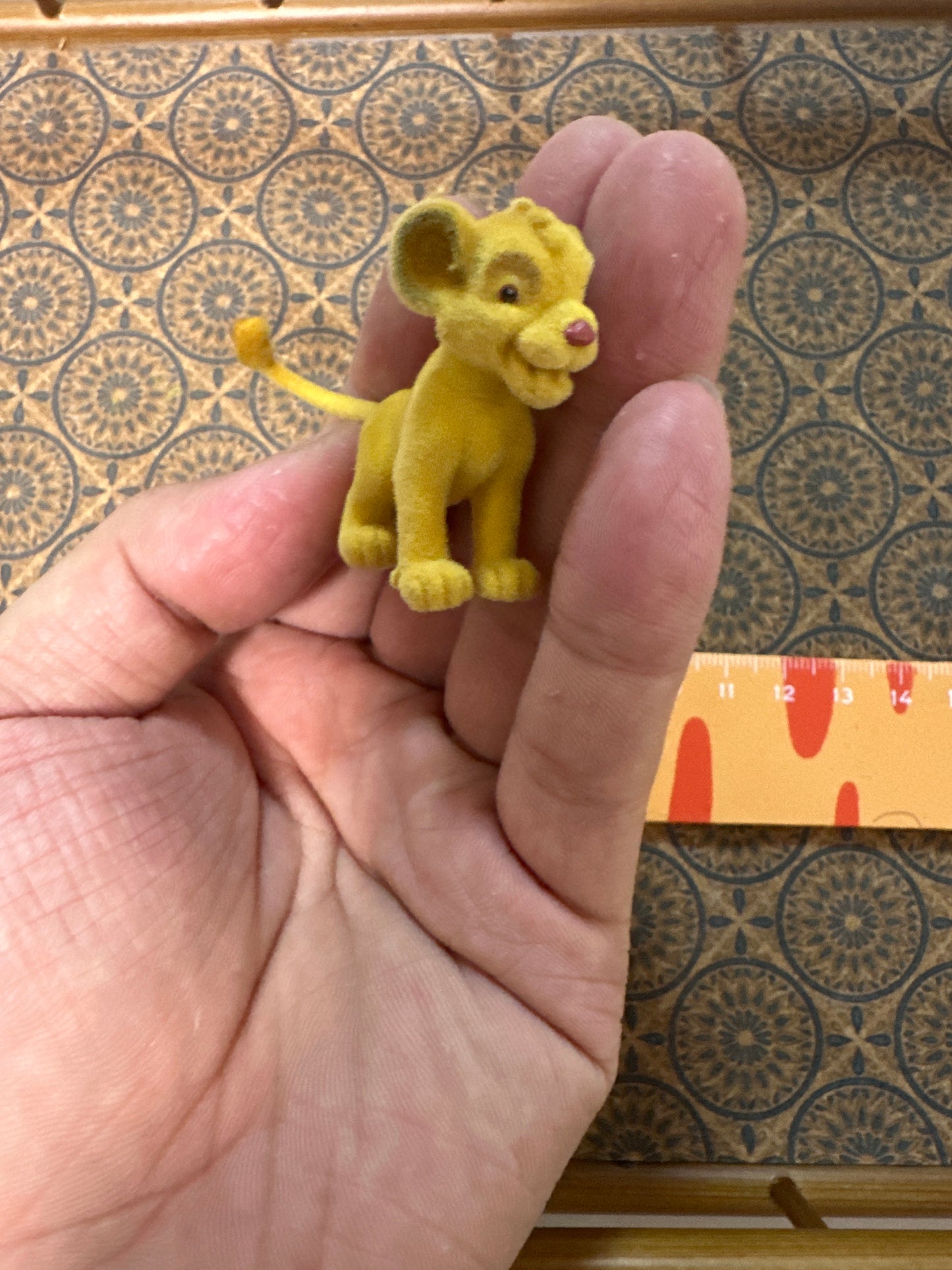 Lion King Simba plush model