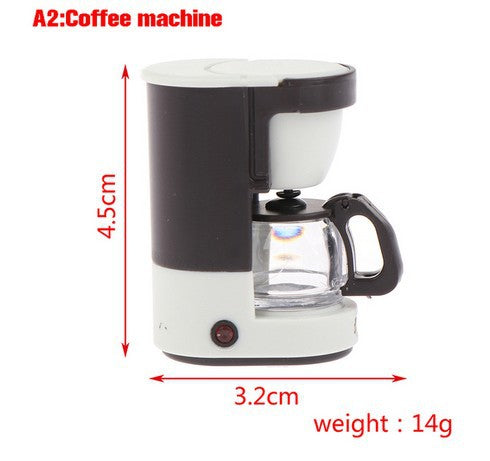 1:12 Dollhouse Blender & Coffee Machine