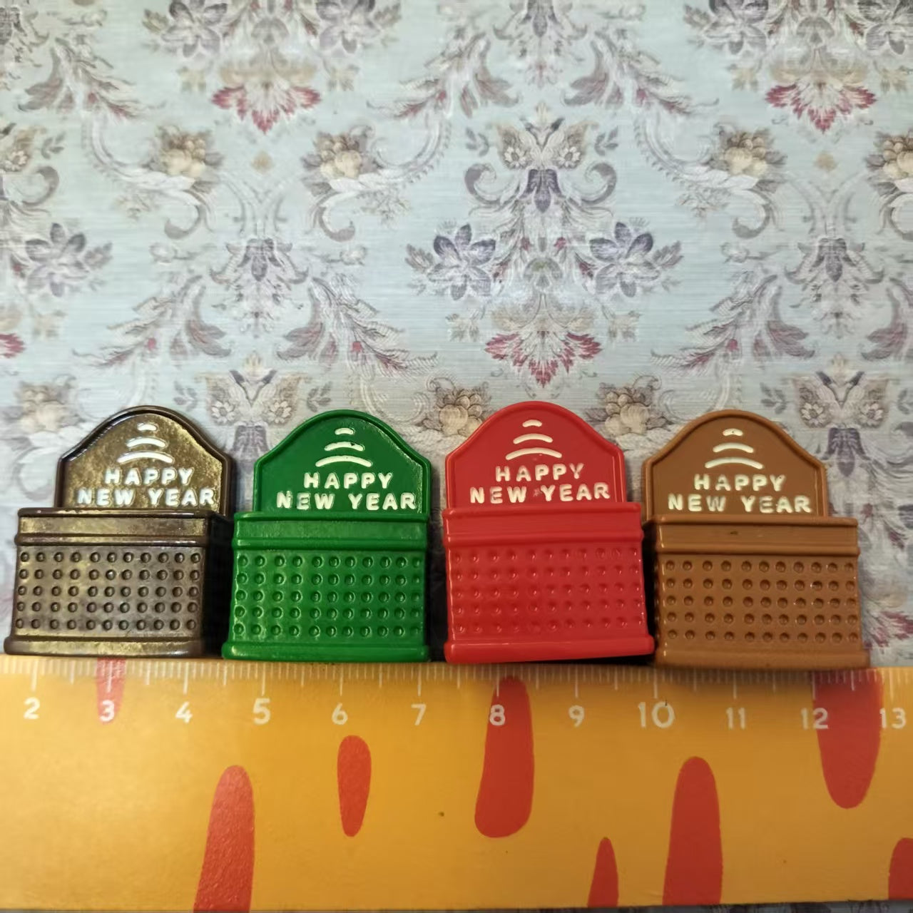 Lily minis Miniature Storage Basket for Dollhouse 4pcs