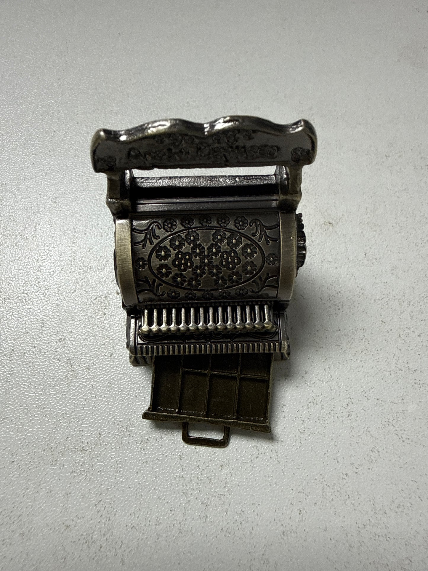 Lily minis-dollhouse Vintanige metal cash register
