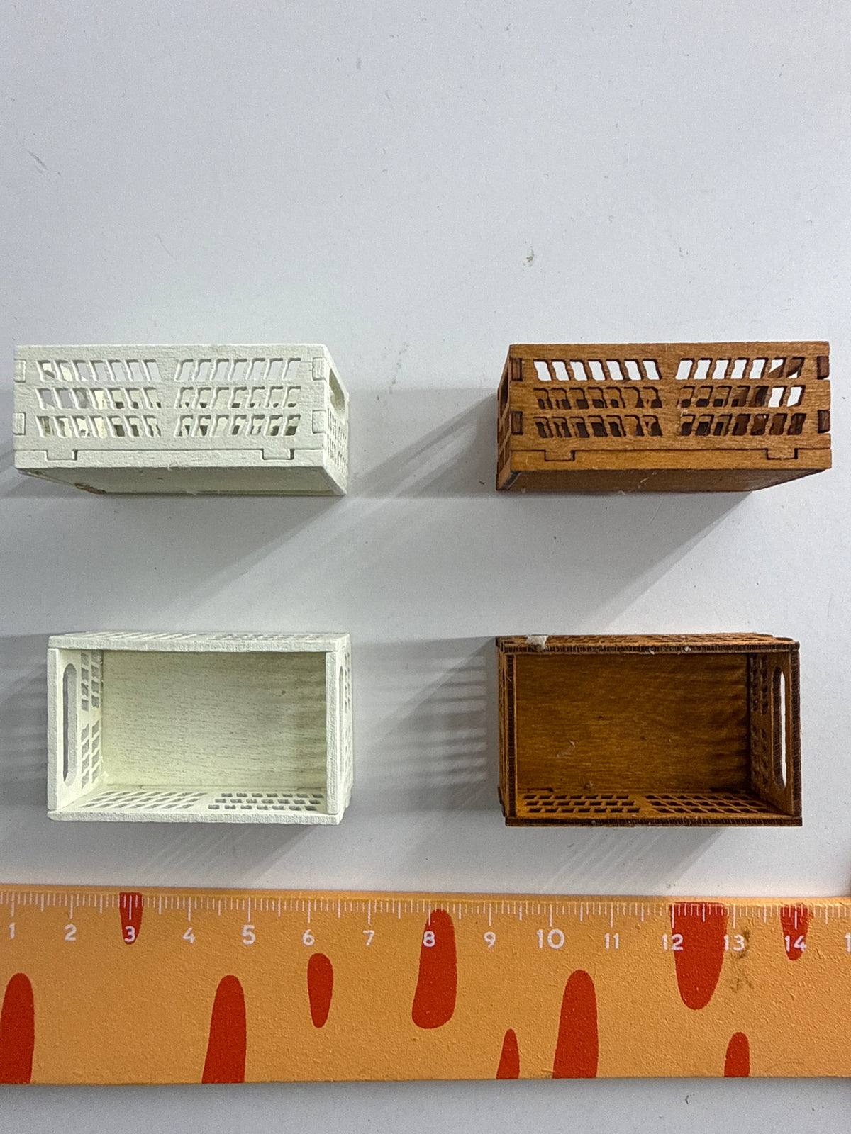 Lily minis-dollhouse Wooden storage box