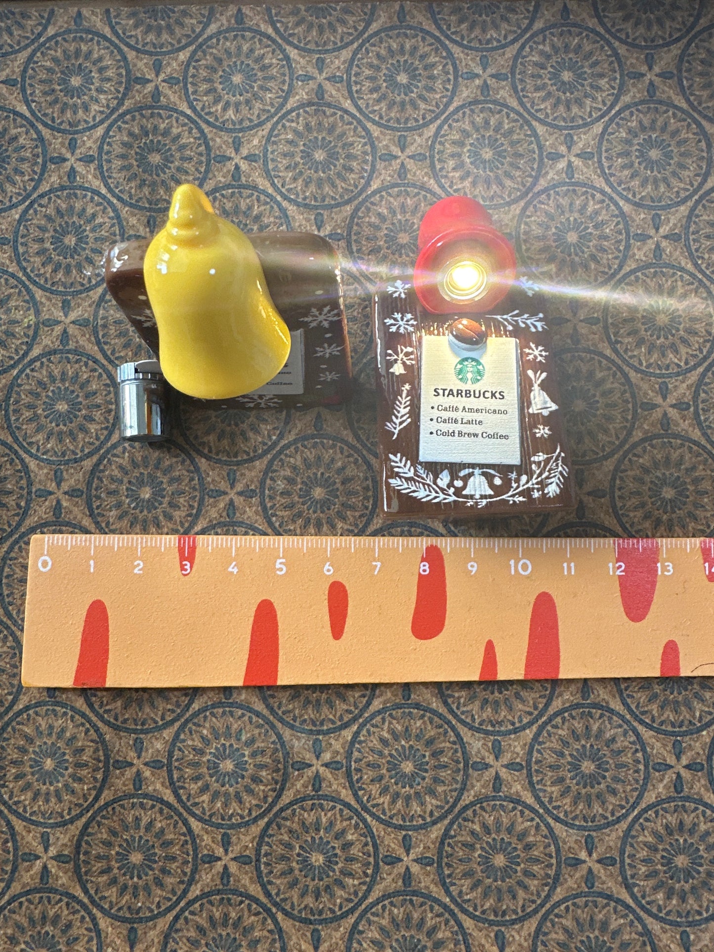 Lily minis-dollhouse miniature SB luminous menu