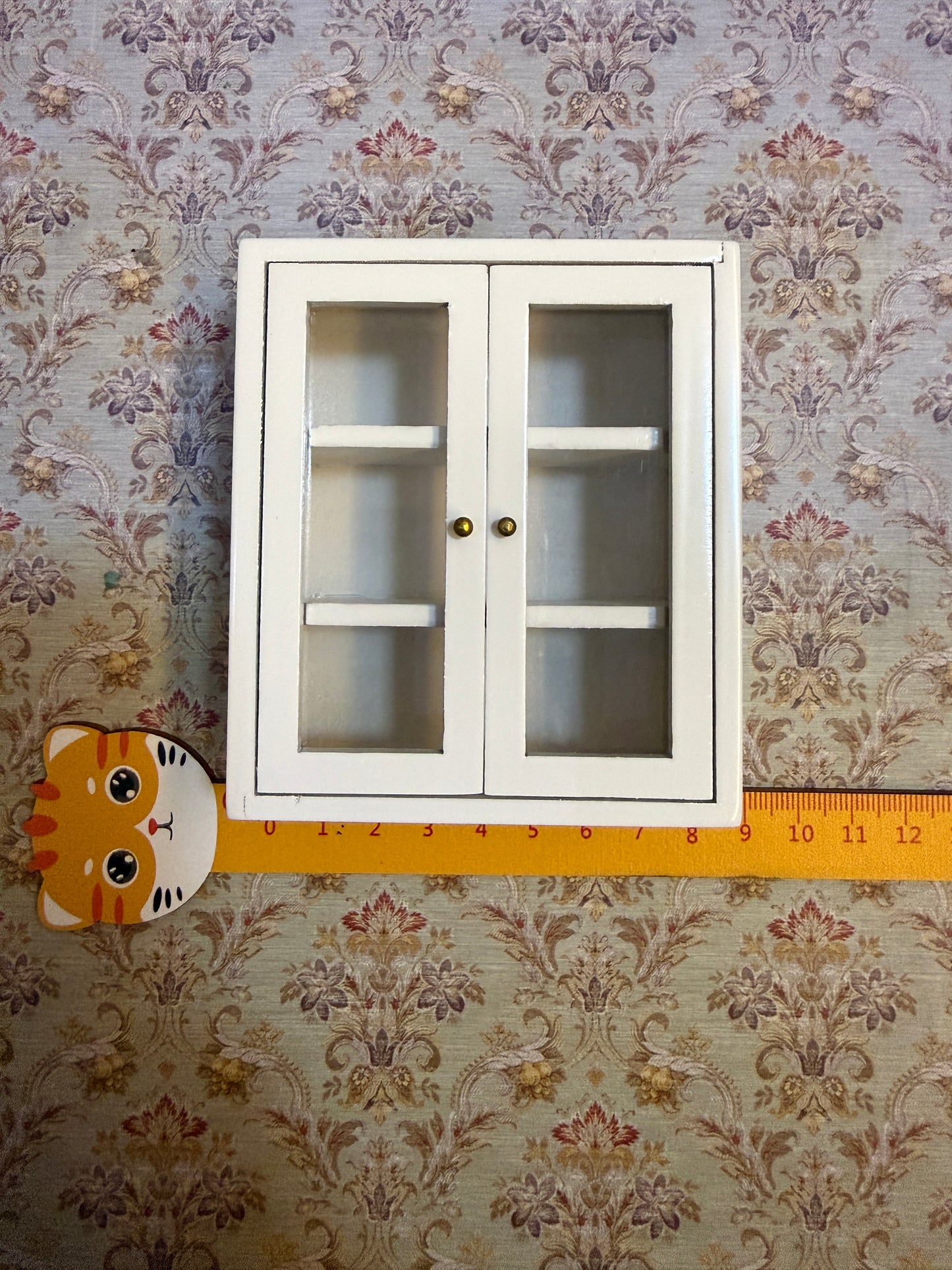 Lily minis-dollhouse miniature wall cabinet