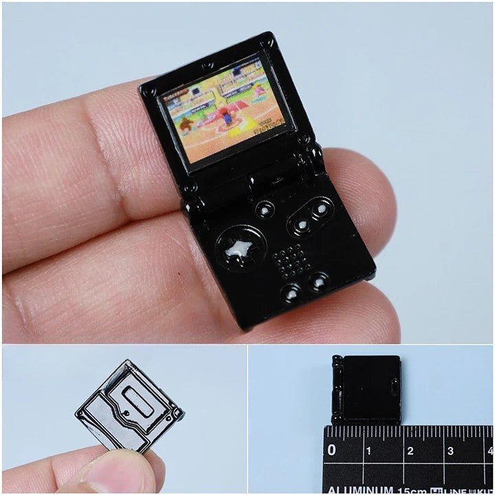 Tiny Gaming Nostalgia - Miniature Retro Consoles for Dollhouse Fun!