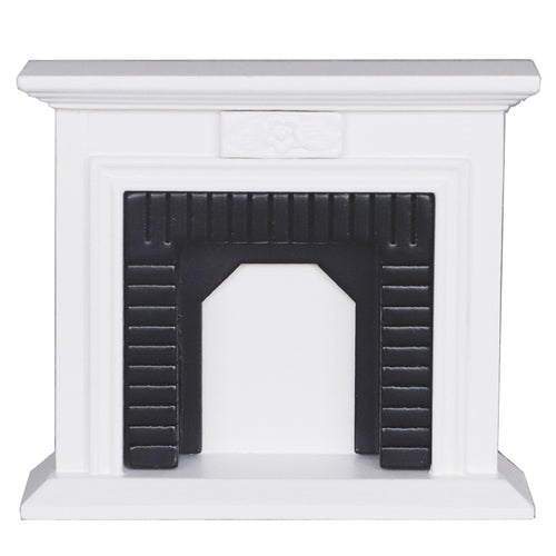 1:12 Mini Dollhouse Furniture – Realistic Wooden Fireplace for OB11 Miniature Scene Model