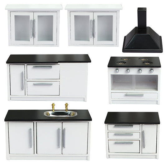 1 Set Simulated Kitchen Utensils Tiny Kitchen Furniture Mini Furniture Ornament Mini House Ornament Mini Kitchenette Miniature Gas Stove Doll House Kitchen Mini Kitchen Accessory