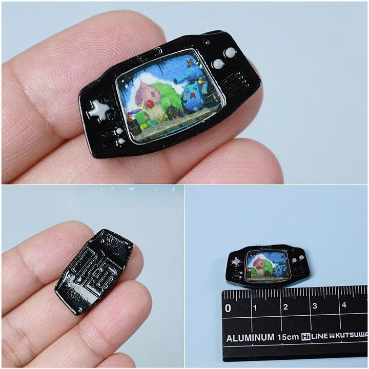 Tiny Gaming Nostalgia - Miniature Retro Consoles for Dollhouse Fun!