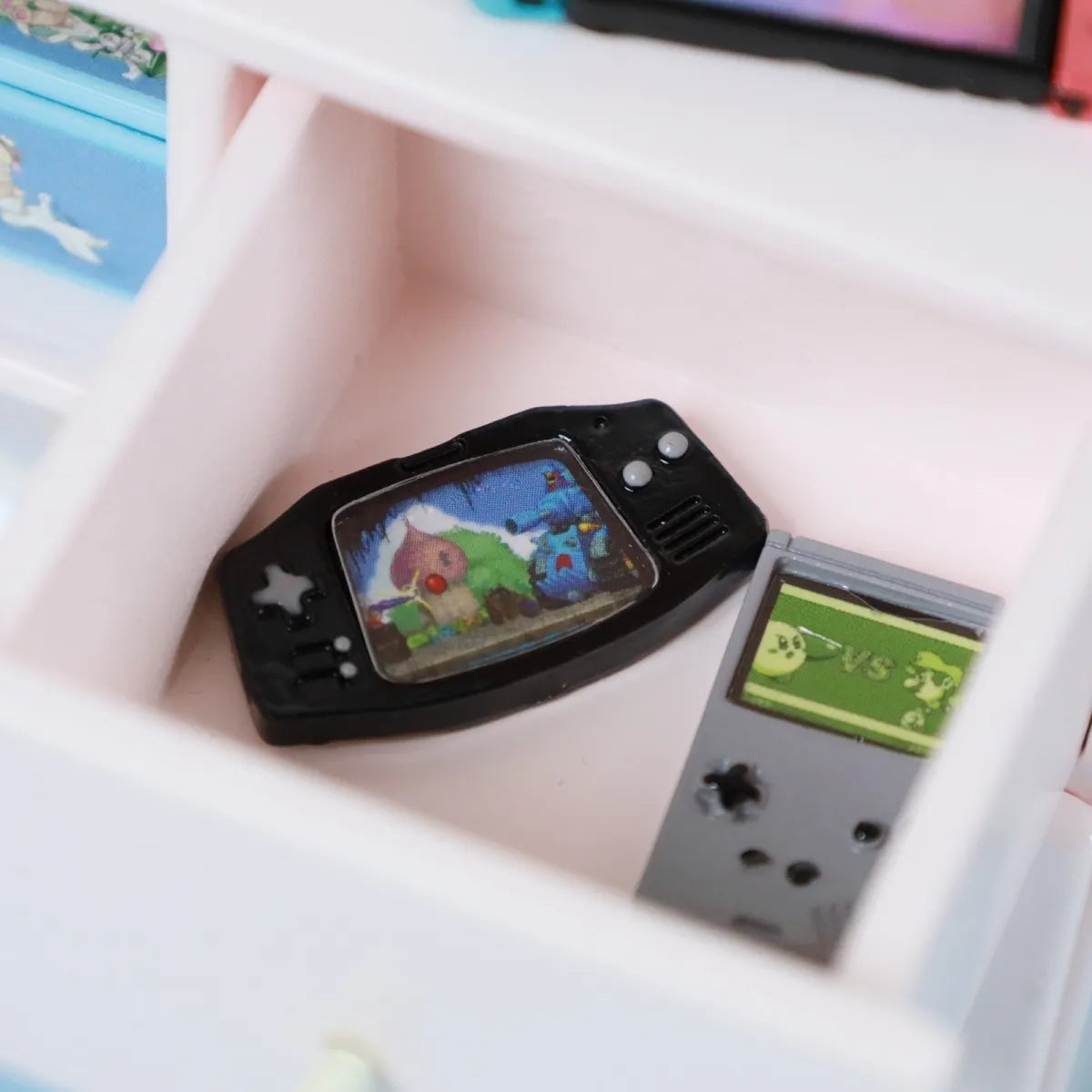 Tiny Gaming Nostalgia - Miniature Retro Consoles for Dollhouse Fun!