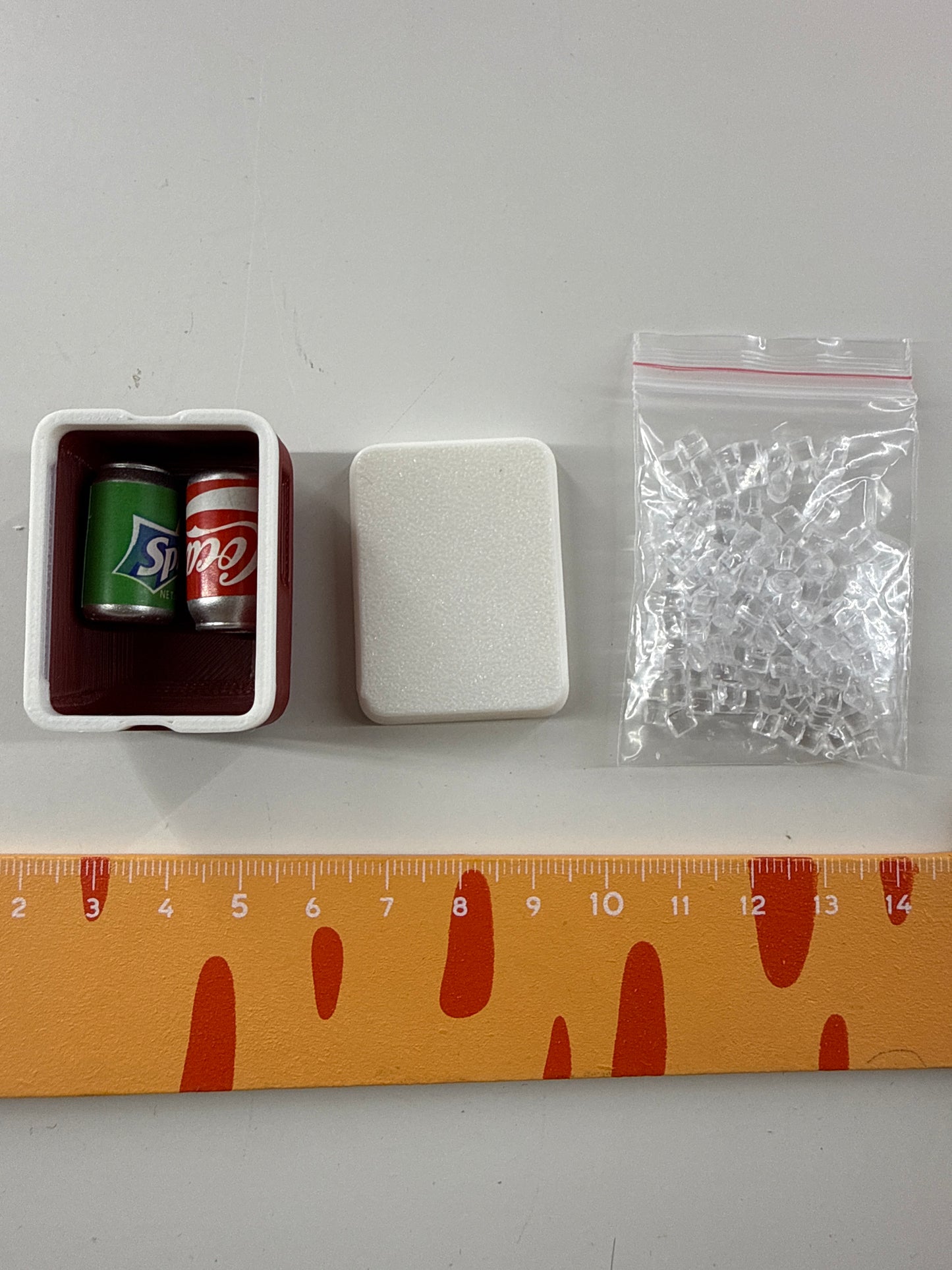 Lily minis-dollhouse Refrigerated box