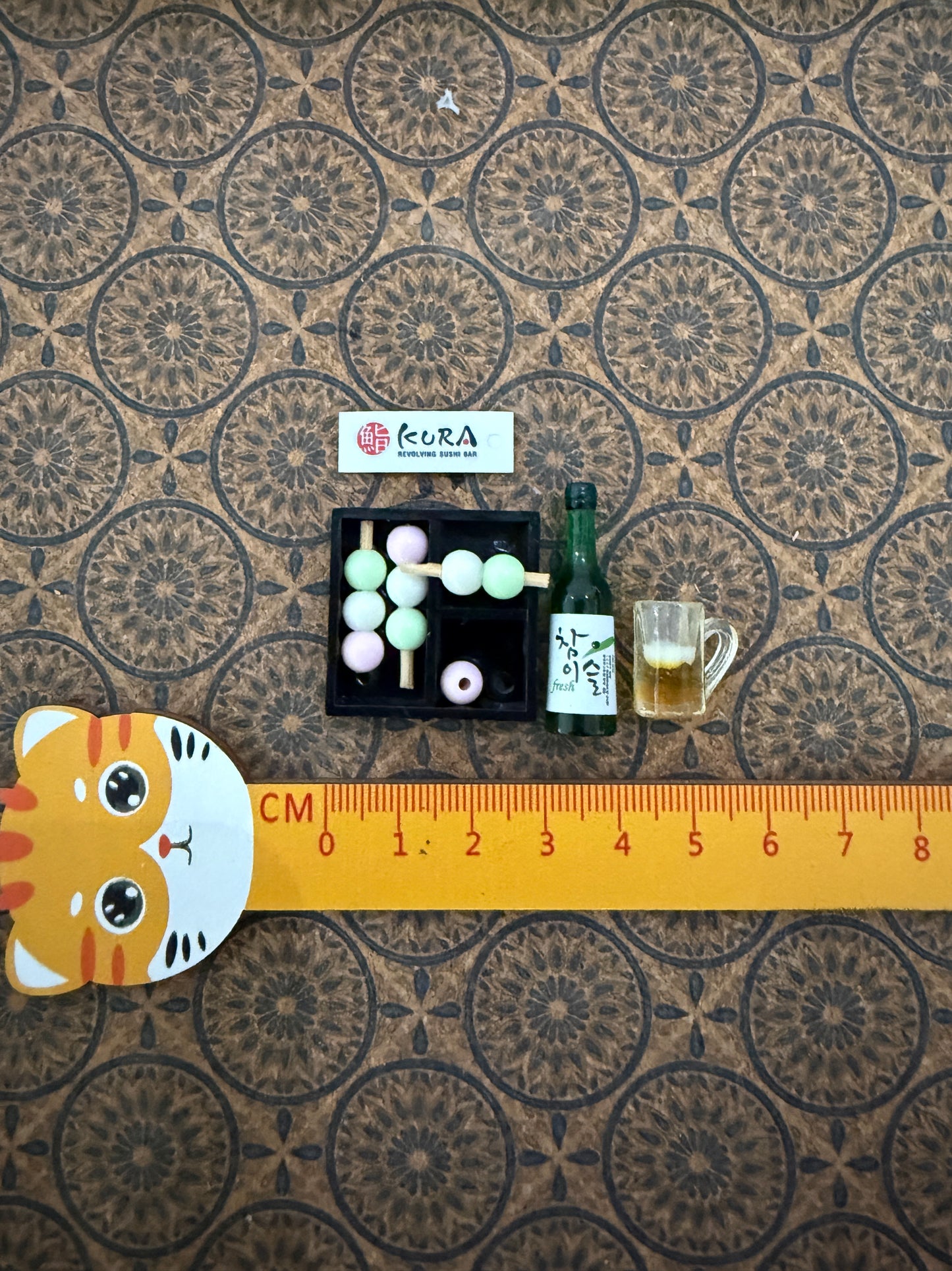 Lily minis-dollhouse miniature Japanese cuisine sets