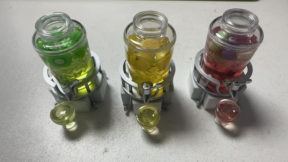 Lily minis-dollhouse Self-service fruit juice 1pcs Random style