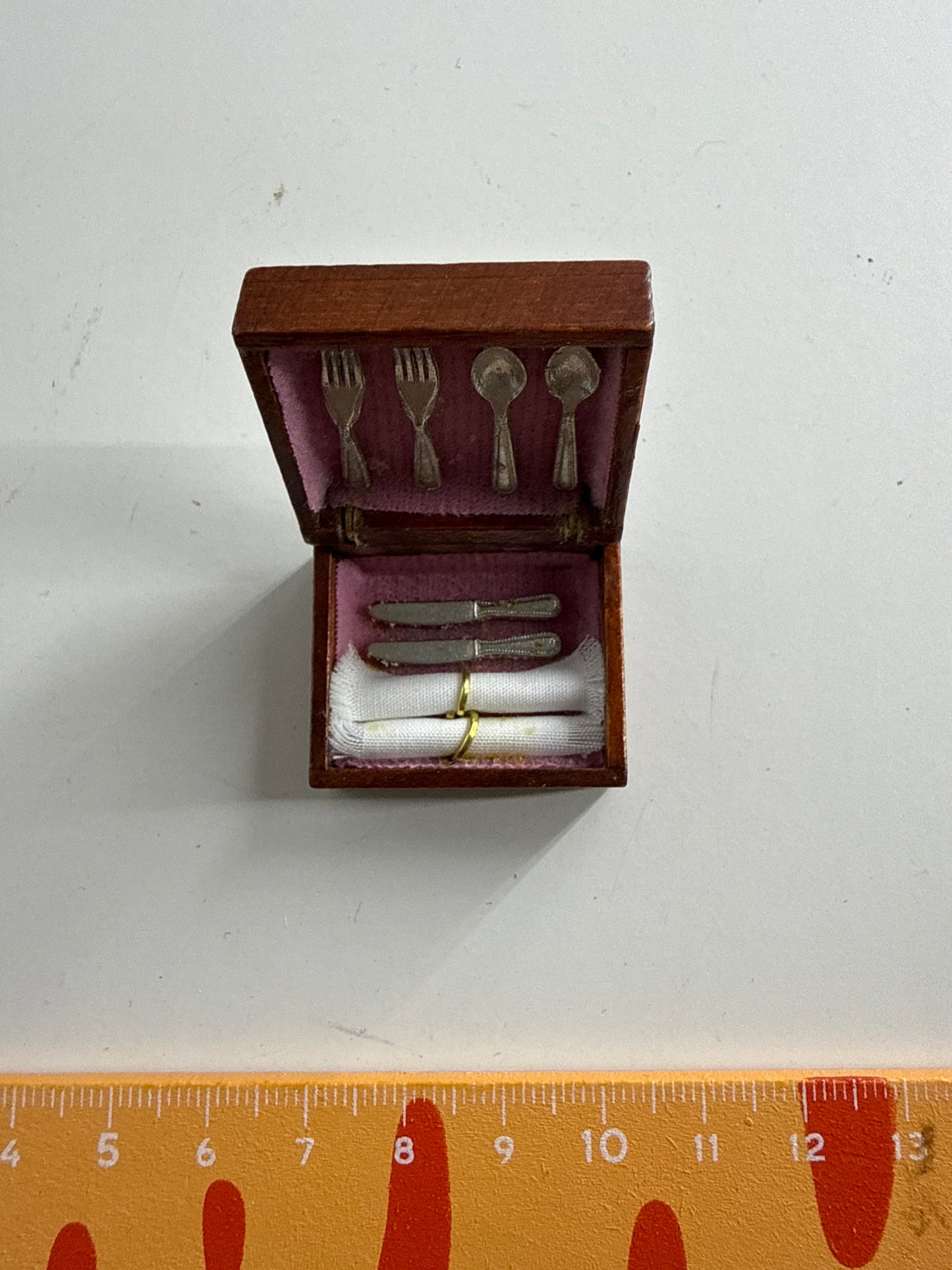 Lily minis-dollhouse Tableware box