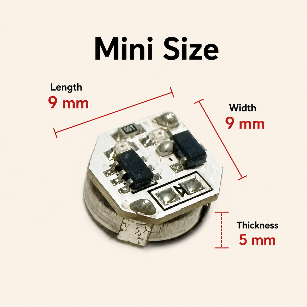 Lily_Mini Wireless Magnetic Control LED Light Set (Dual-LED Version)