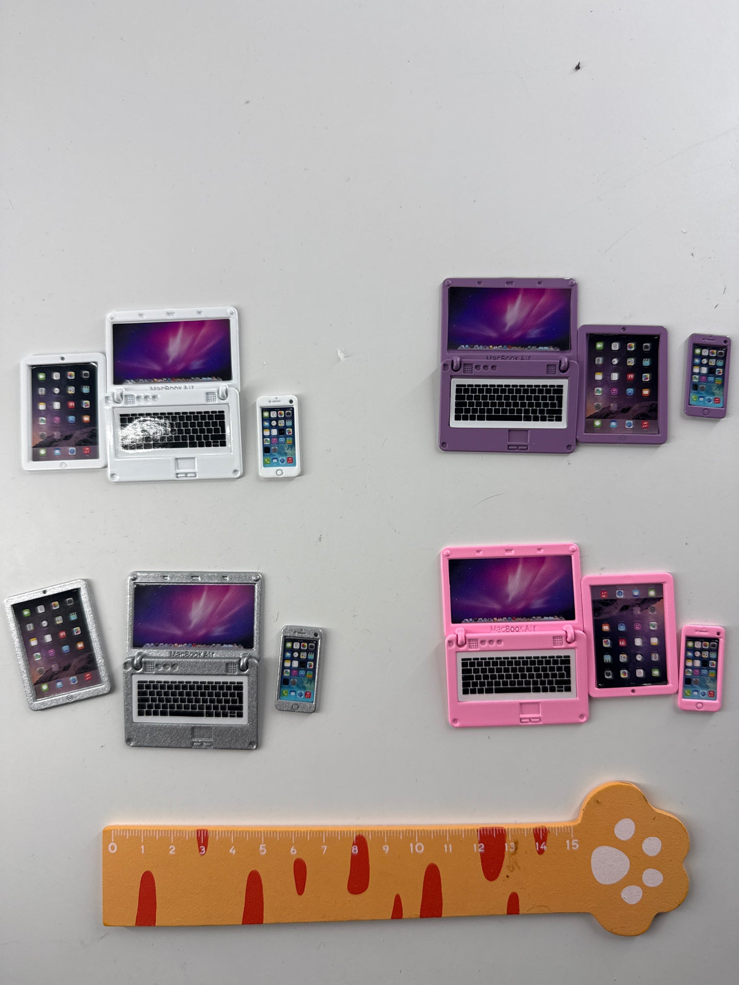 Lily minis-dollhouse Mobile phone, tablet, notebook