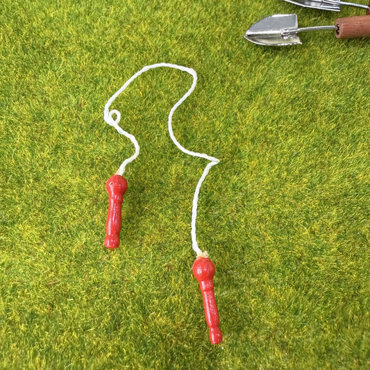 1:12 Dollhouse Miniature Model Scene Accessory – Mini Jump Rope Prop