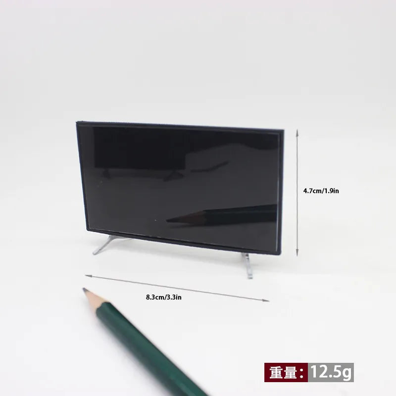 Tiny TV, Big Entertainment - Miniature Television Models for Dollhouse Fun!