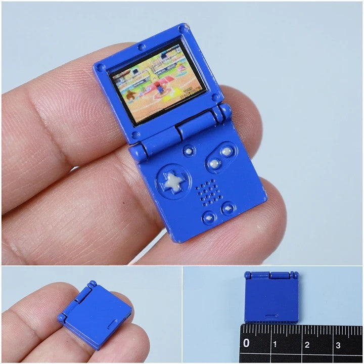 Tiny Gaming Nostalgia - Miniature Retro Consoles for Dollhouse Fun!