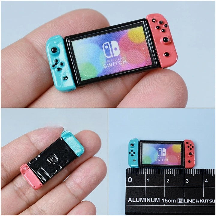 Tiny Gaming Nostalgia - Miniature Retro Consoles for Dollhouse Fun!
