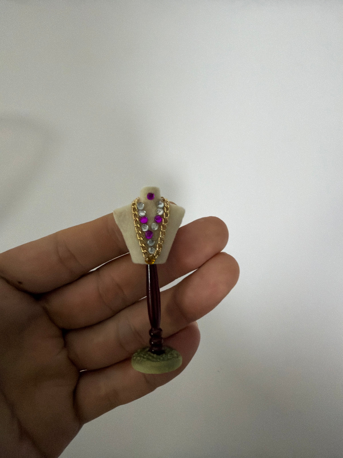 Lily minis-dollhouse miniature dress form set