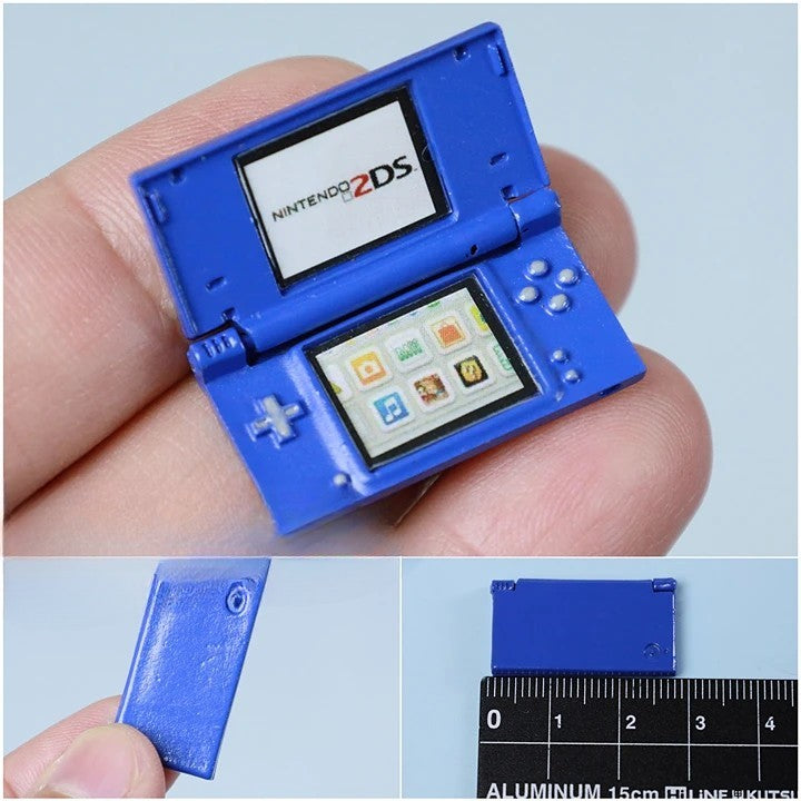 Tiny Gaming Nostalgia - Miniature Retro Consoles for Dollhouse Fun!