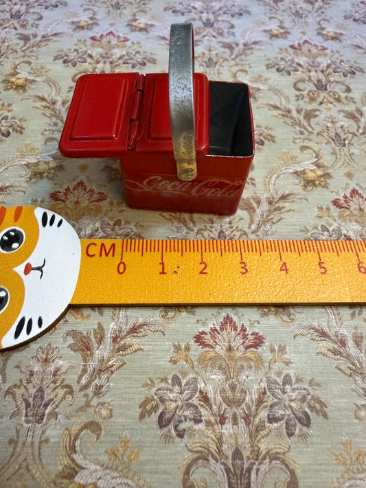 Lily minis -dollhouse miniature Coca Cola cooler