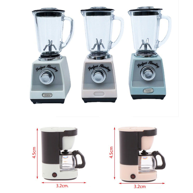 1:12 Dollhouse Blender & Coffee Machine