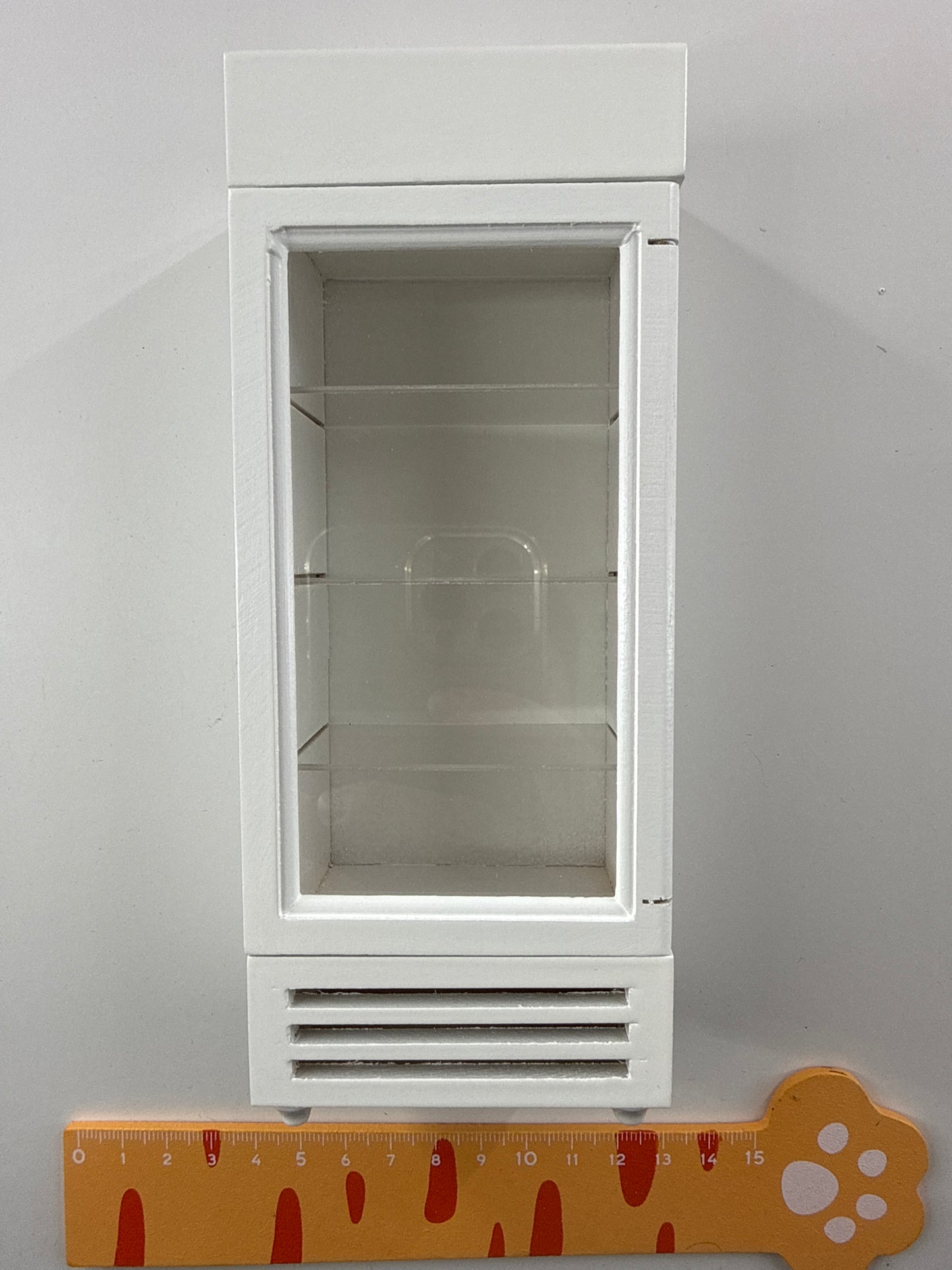 Lily minis-dollhouse Wooden refrigerator