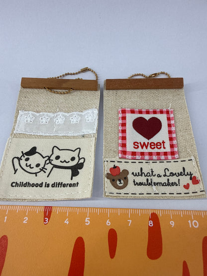 Lily minis-dollhouse Wall storage bag