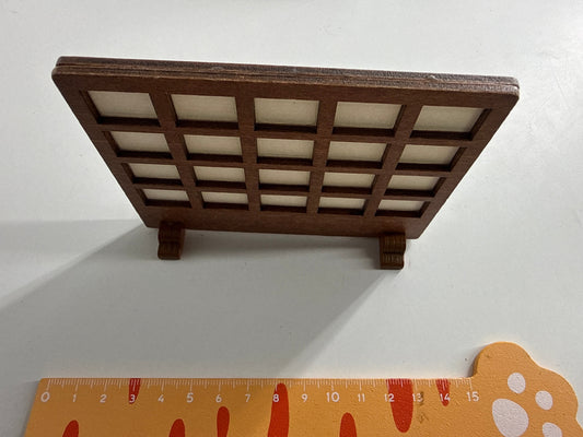 Lily minis-dollhouse Wooden frame screen