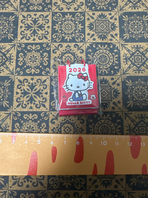 Lily minis-dollhouse miniature HK Calendar