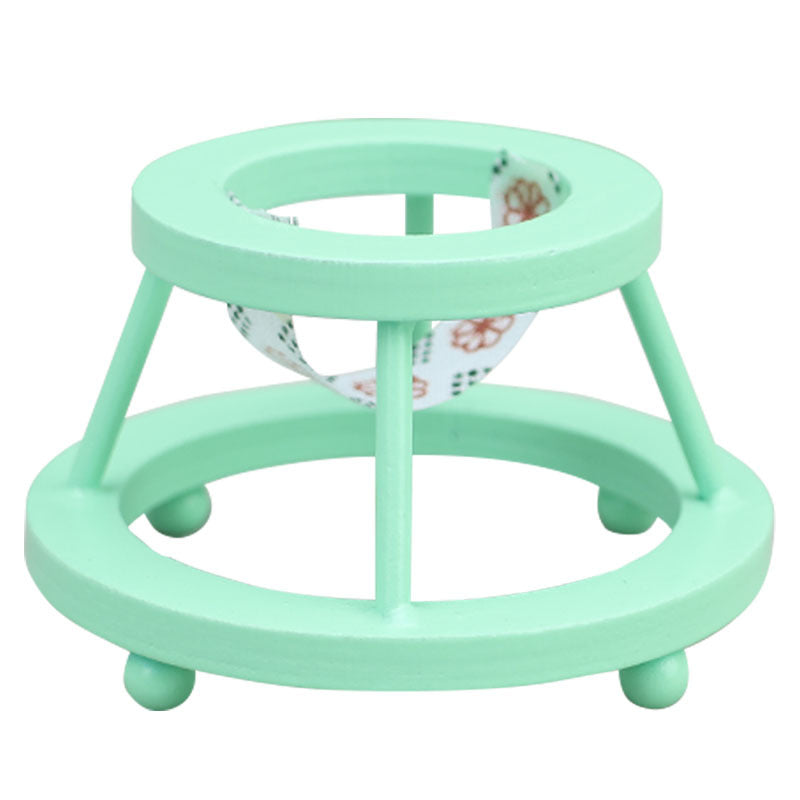 1:12 Mini Dollhouse Furniture – Wooden Walker for Children's Room Miniature Scene Model
