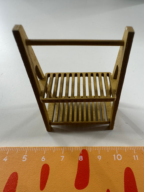 Lily minis-dollhouse Double-layer storage rack