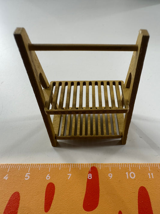 Lily minis-dollhouse Double-layer storage rack