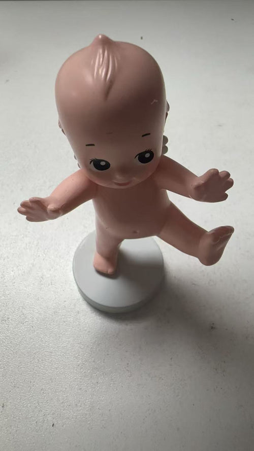 Lily minis-dollhouse Miniature Baby Doll Figurine with Stand