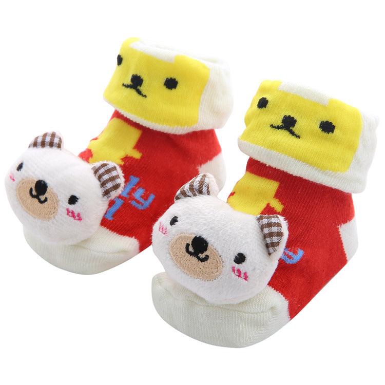 Cotton Cartoon Non-slip Baby Floor Socks