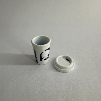 Lily minis-dollhouse Metal cup 2PCS