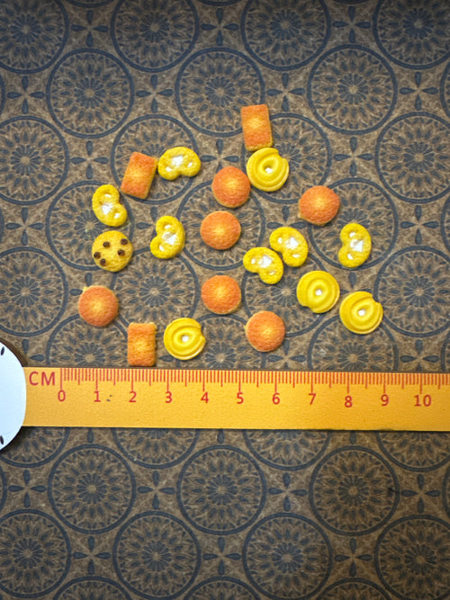 Lily minis-dollhouse miniature cookie 10pcs