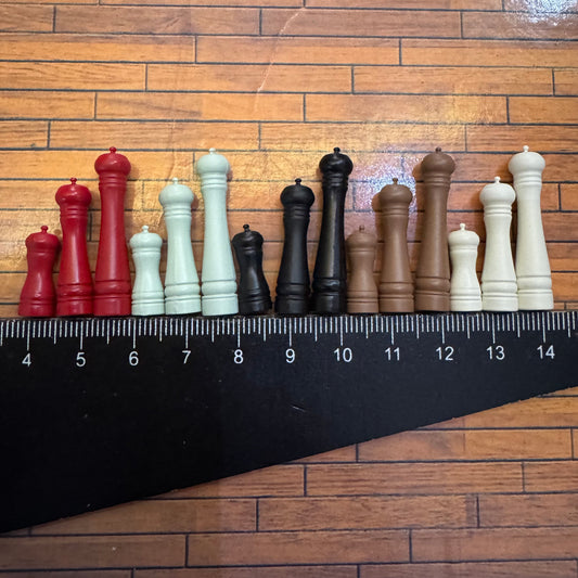 Lily minis-dollhouse miniature grinding bottles 3 pcs