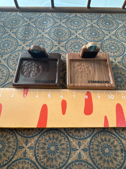 Lily minis-dollhouse miniature SB Order tray  2set