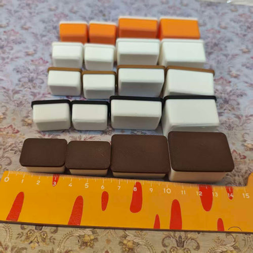 Lily minis-Dollhouse miniature Set of 4 storage boxes