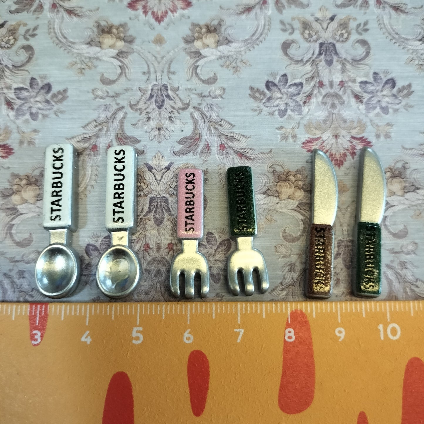 Lily minis-dollhouse miniature StarB coffee accessories