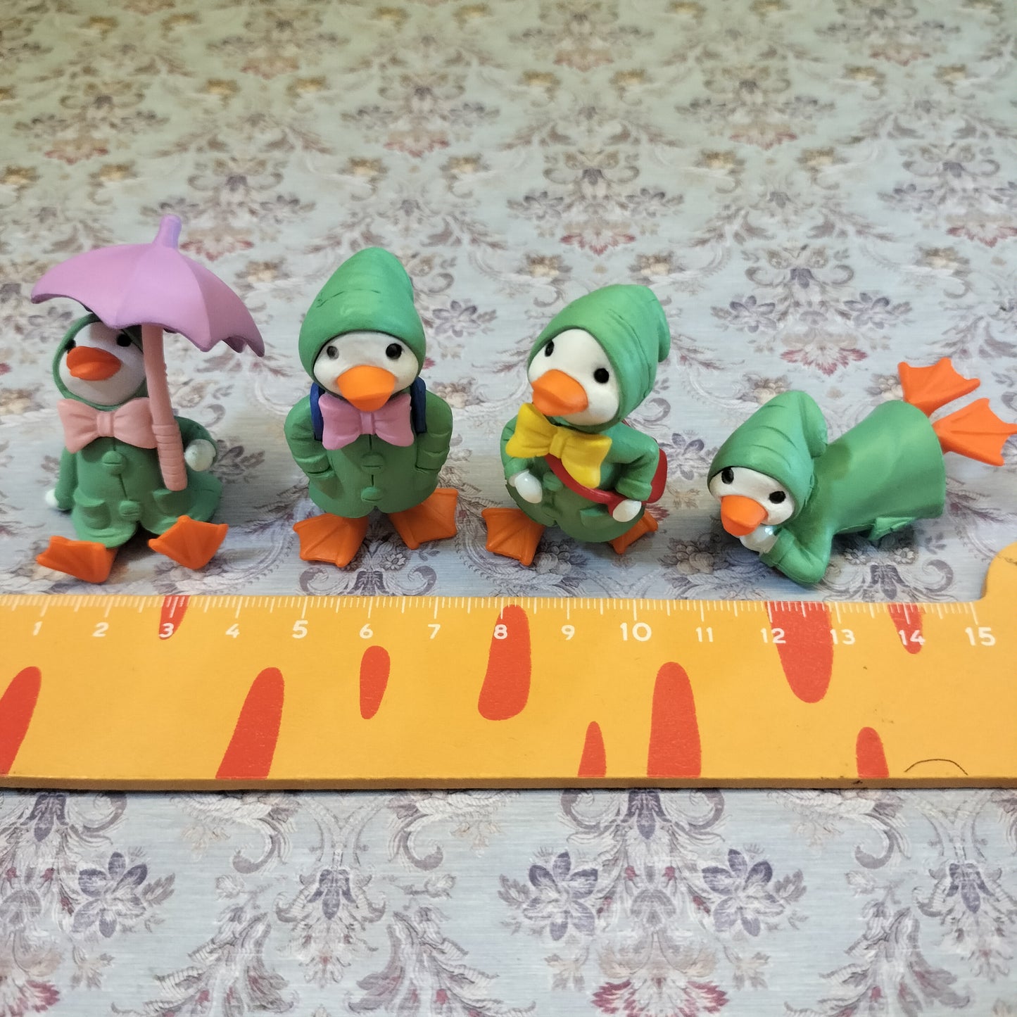 lily minis-Dollhouse miniature cute duck sets