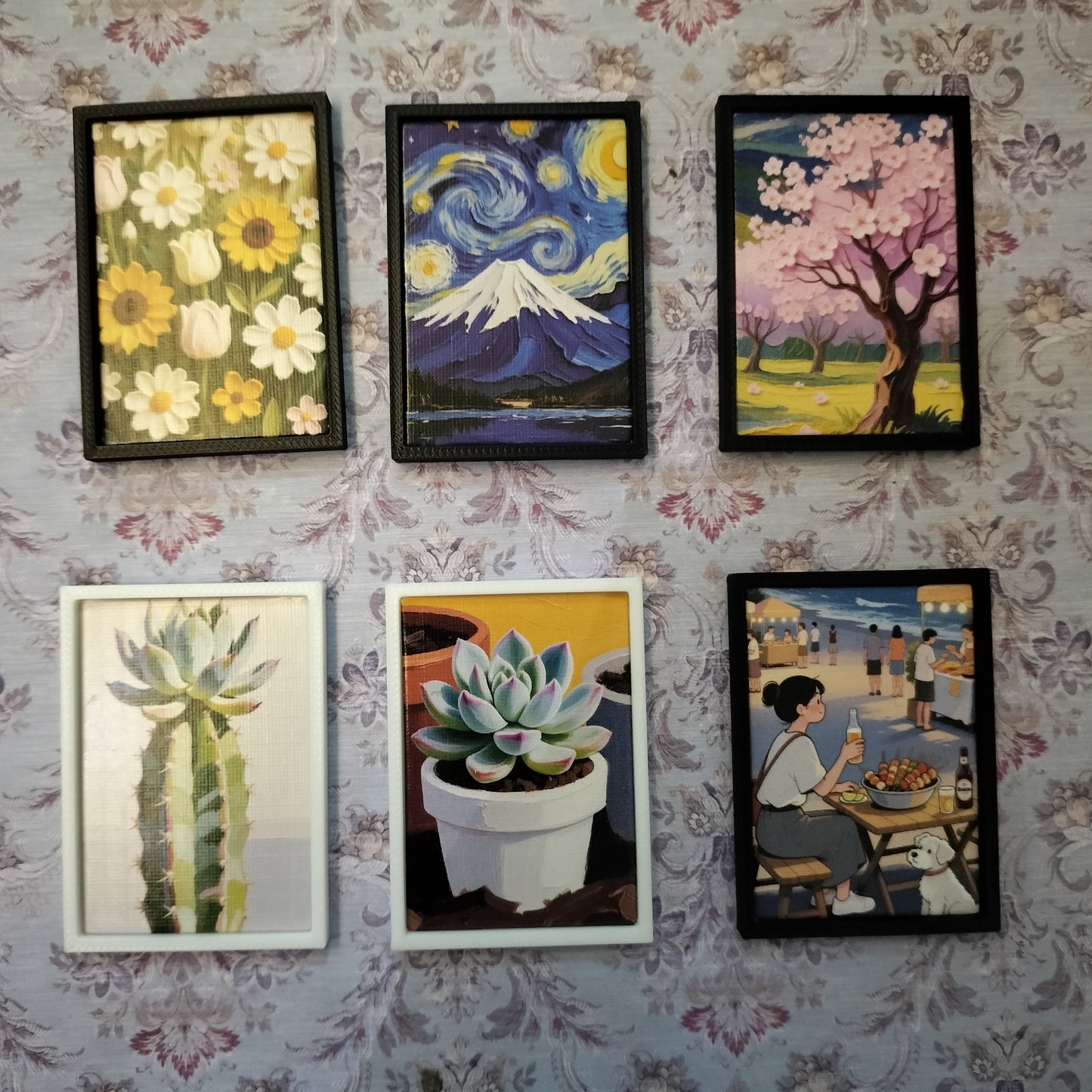 lily minis-dollhouse miniature painting sets