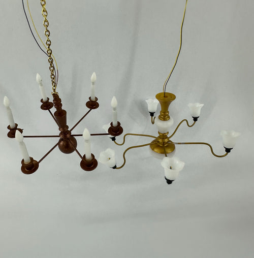 Lily minis-dollhouse Lamp Random style