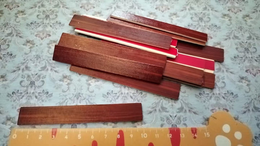 Lily minis Miniature Wooden Floorboards for Dollhouse $3 15pcs