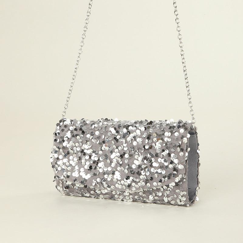 New Sequins Glitter Chain Women's Party Dinner Bag