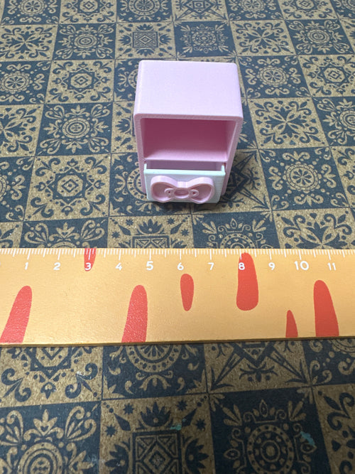 Lily minis-dollhouse miniature HK Bedside table