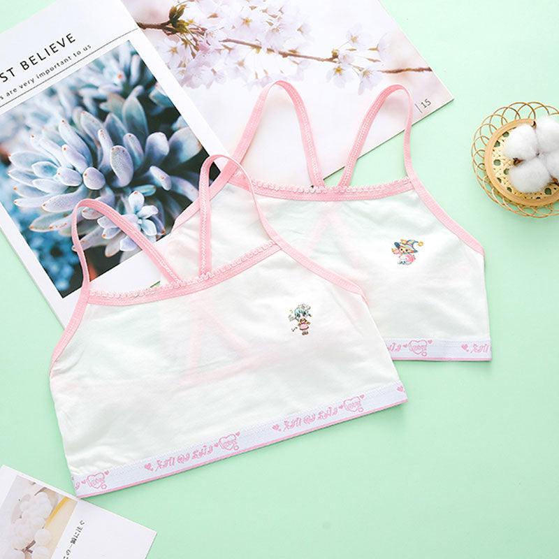 Primary School Students Development Period Girls Bra Sports Children's Underwear Vest