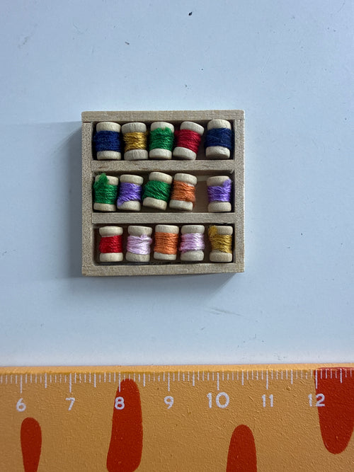 Lily minis-dollhouse Needle and thread storage box