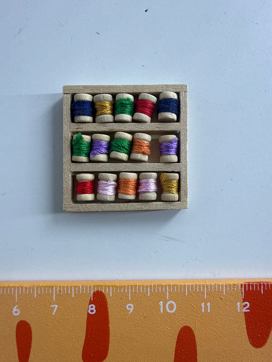 Lily minis-dollhouse Needle and thread storage box